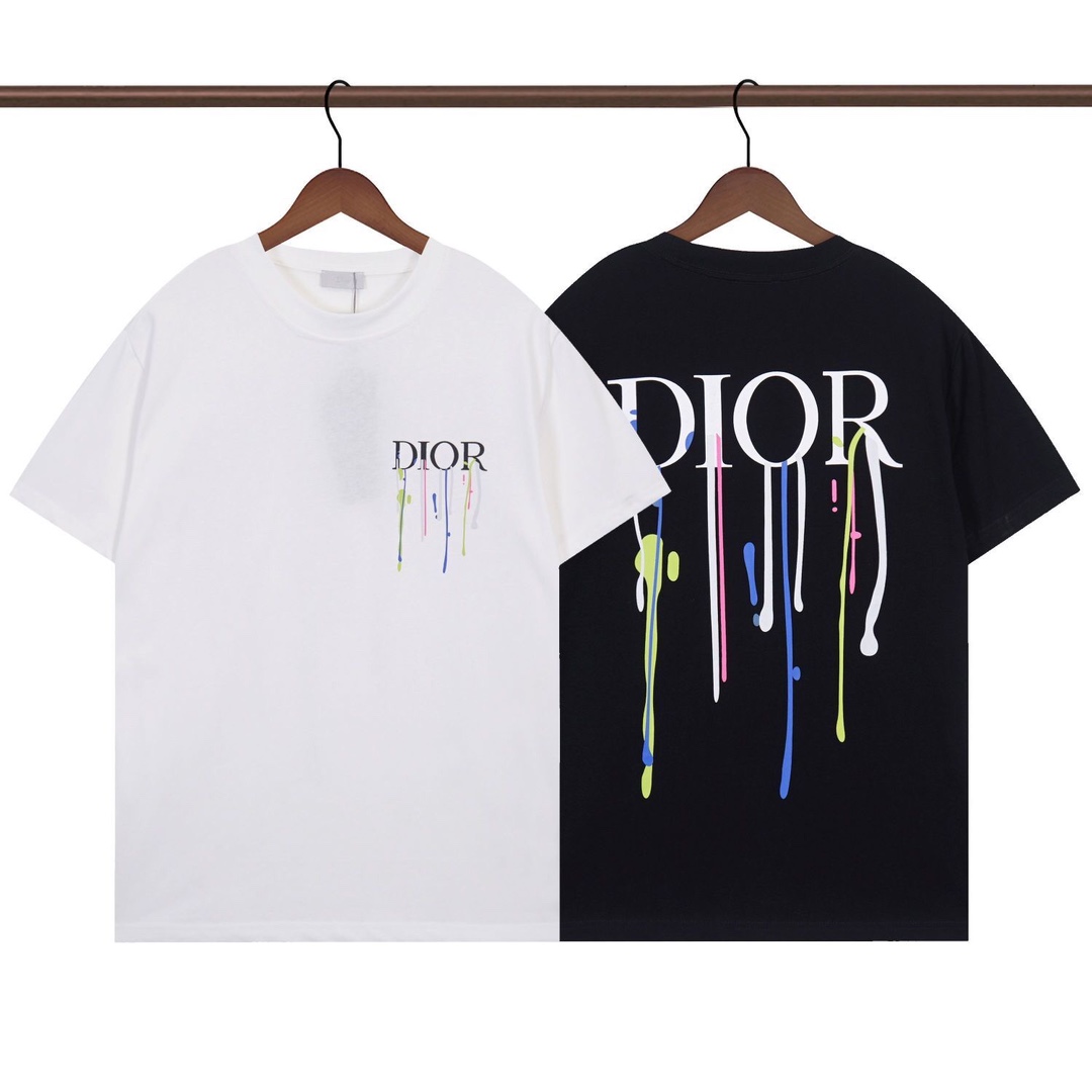【DIOR旗艦店】（ディオール）クラシックでスタイリッシュな半袖スウェットシャツ00526