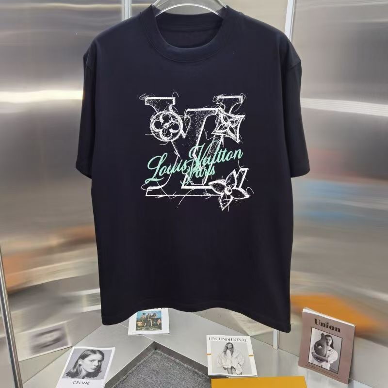 【LV旗艦店】（ルイ・ヴィトン）クラシックでスタイリッシュな半袖スウェットシャツ00114