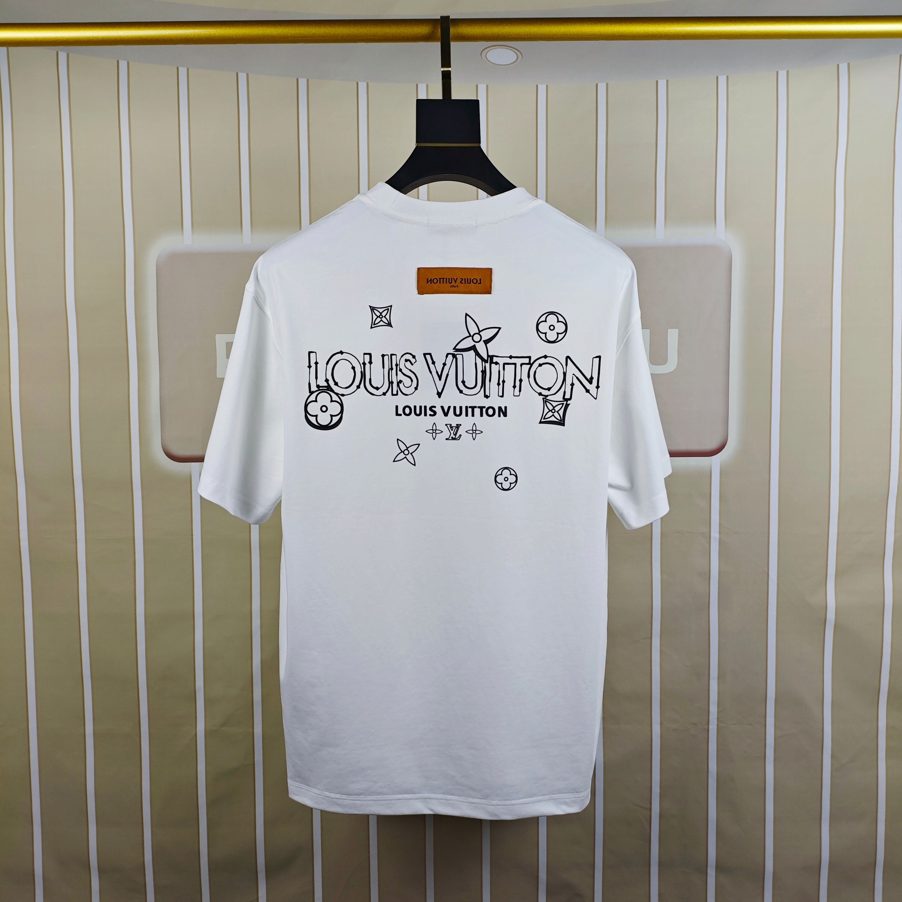 【LV旗艦店】（ルイ・ヴィトン）クラシックでスタイリッシュな半袖スウェットシャツ00294