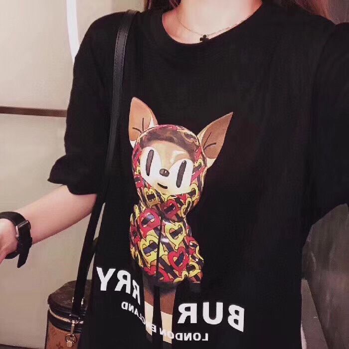 【BURBERRY旗艦店】（バーバリー）クラシックでスタイリッシュな半袖スウェットシャツ00289