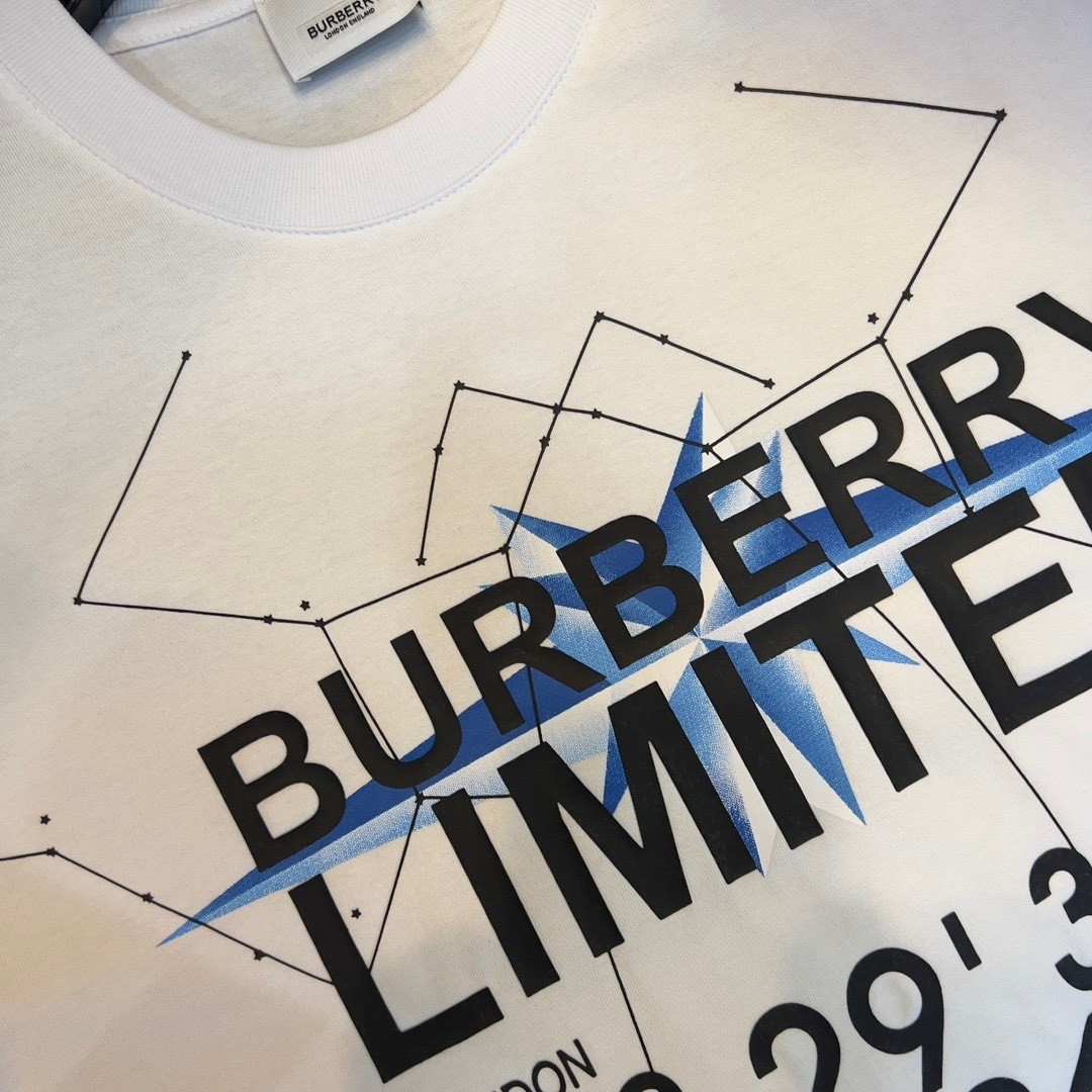 【BURBERRY旗艦店】（バーバリー）クラシックでスタイリッシュな半袖スウェットシャツ00568