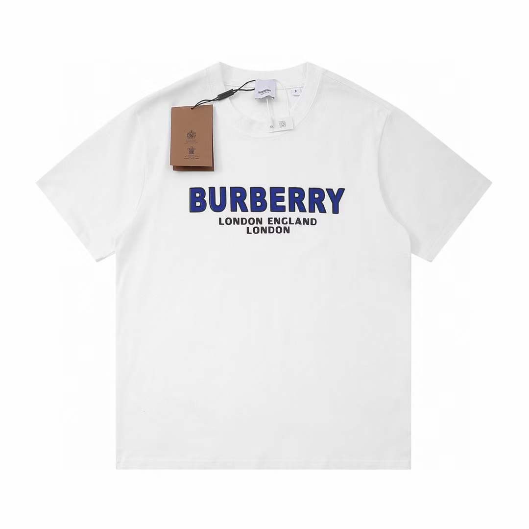 【BURBERRY旗艦店】（バーバリー）クラシックでスタイリッシュな半袖スウェットシャツ01879