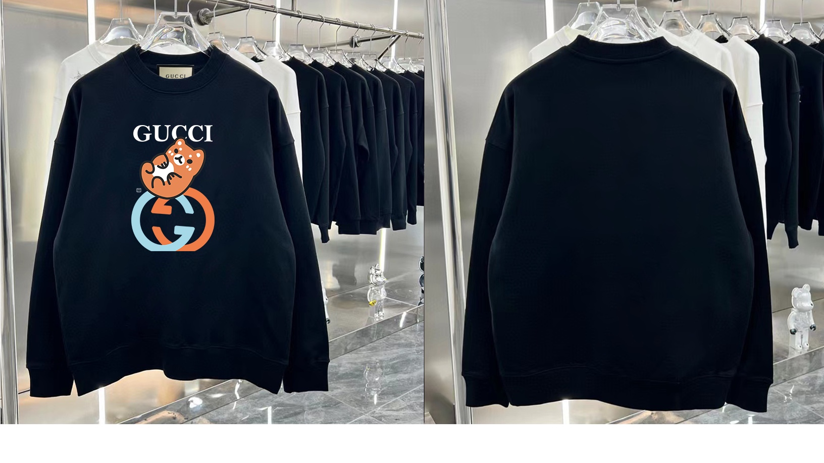 【GUCCI旗艦店】（グッチ）クラシックでスタイリッシュな長袖スウェットシャツ00086
