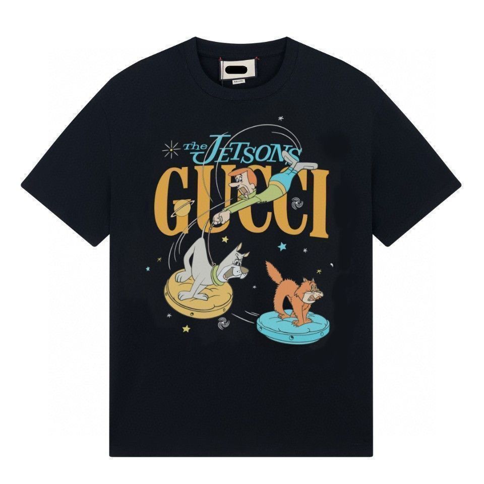 【GUCCI旗艦店】（グッチ）クラシックでスタイリッシュな半袖スウェットシャツ00158