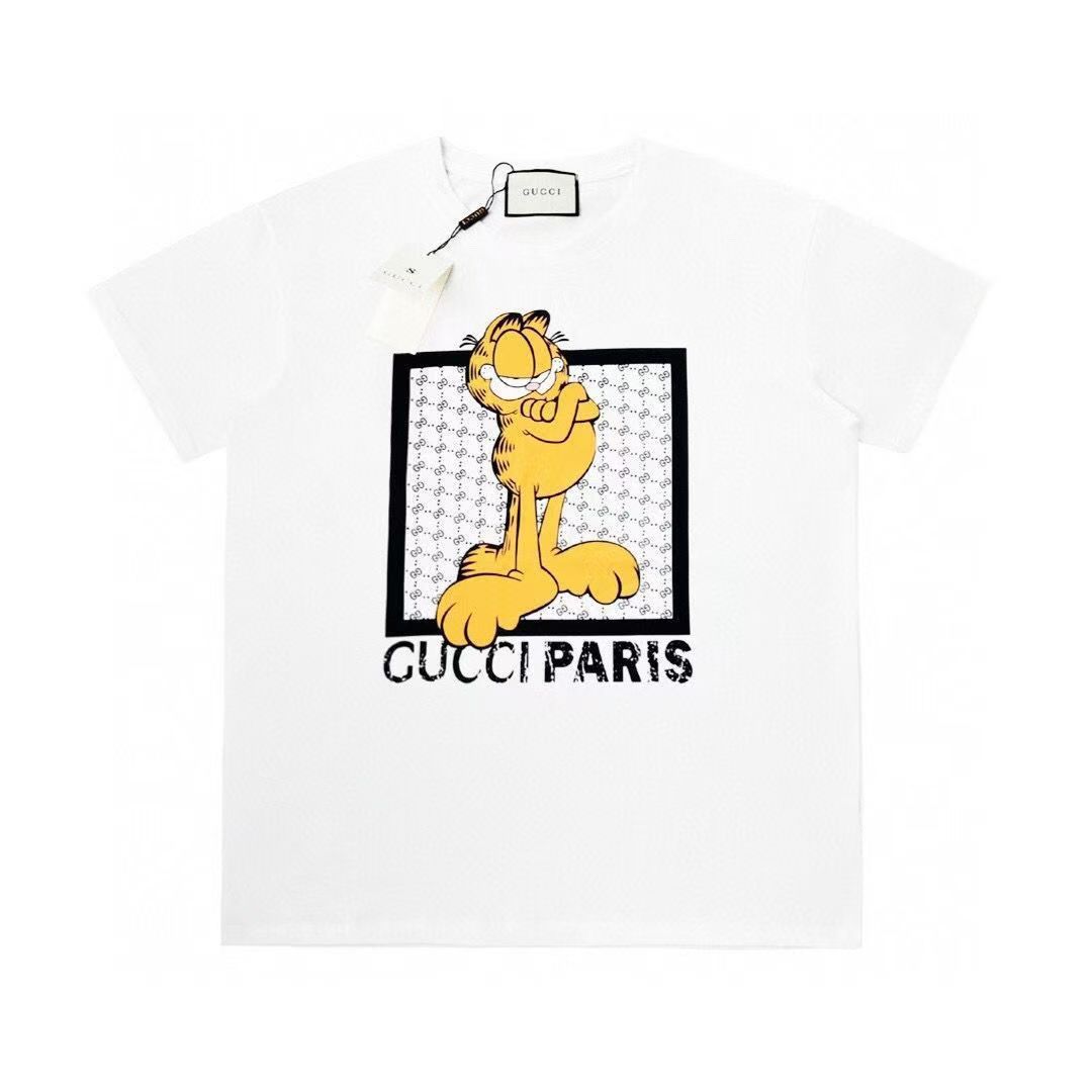 【GUCCI旗艦店】（グッチ）クラシックでスタイリッシュな半袖スウェットシャツ00311