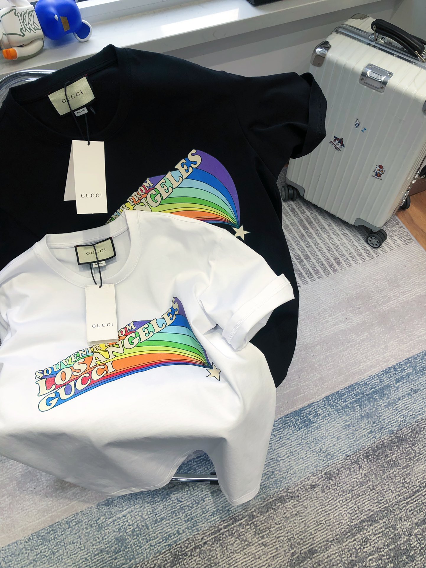 【GUCCI旗艦店】（グッチ）クラシックでスタイリッシュな半袖スウェットシャツ00627