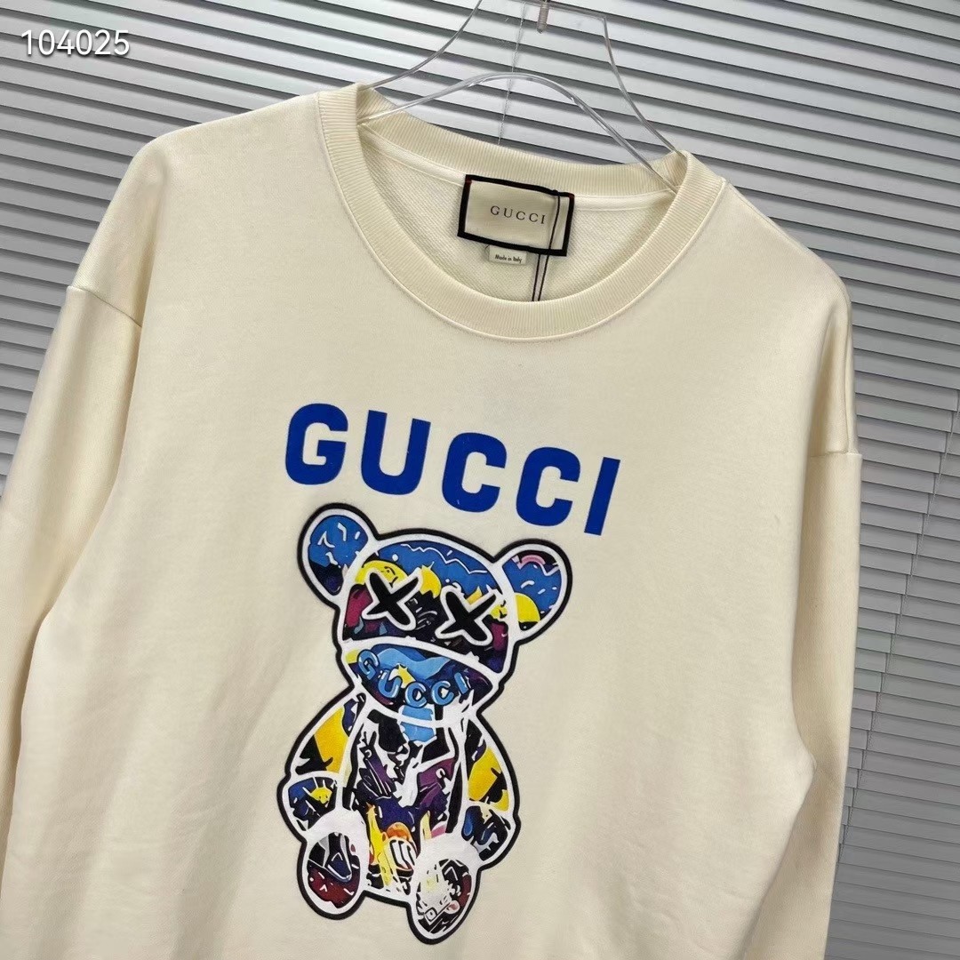 【GUCCI旗艦店】（グッチ）クラシックでスタイリッシュな長袖スウェットシャツ01132