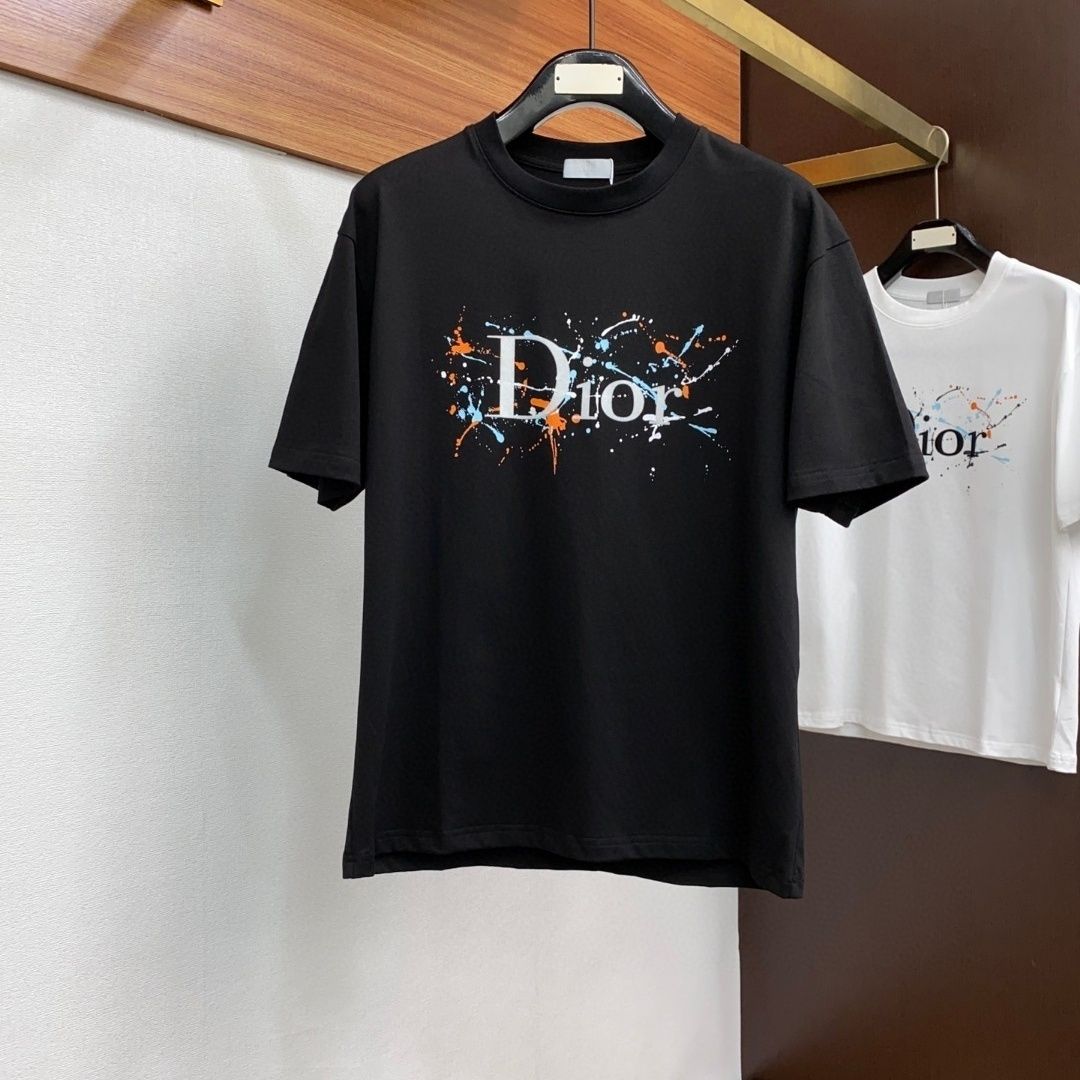 【DIOR旗艦店】（ディオール）クラシックでスタイリッシュな半袖スウェットシャツ00327