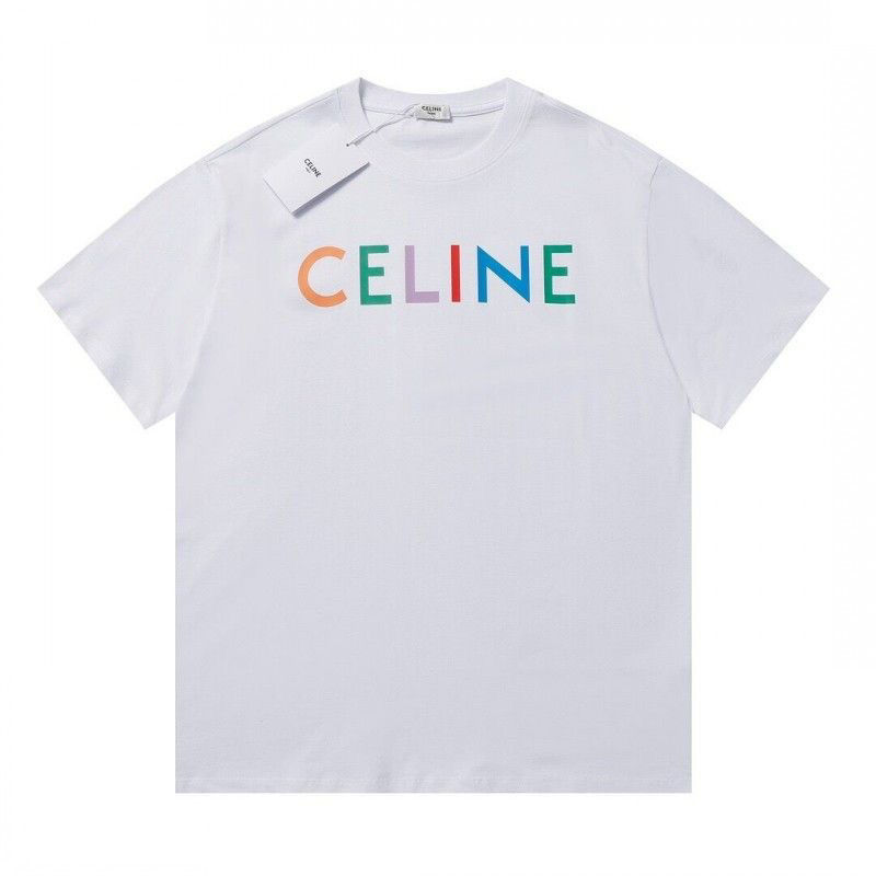 【Celine旗艦店】（セリーヌ）クラシックでスタイリッシュな半袖スウェットシャツ01534