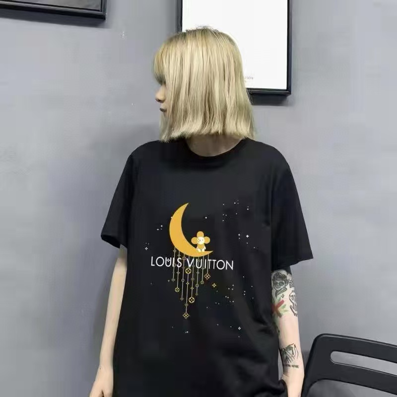 【LV旗艦店】（ルイ・ヴィトン）クラシックでスタイリッシュな半袖スウェットシャツ00112