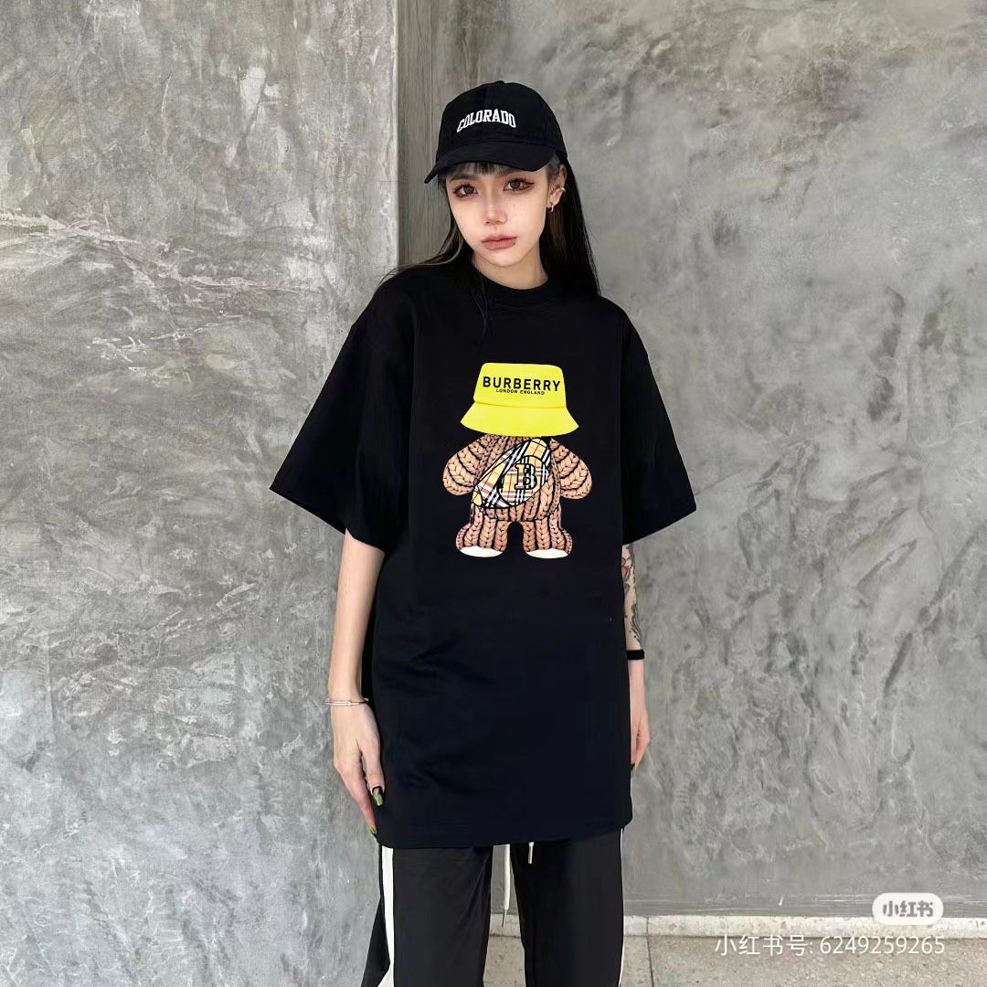 【BURBERRY旗艦店】（バーバリー）クラシックでスタイリッシュな半袖スウェットシャツ00145