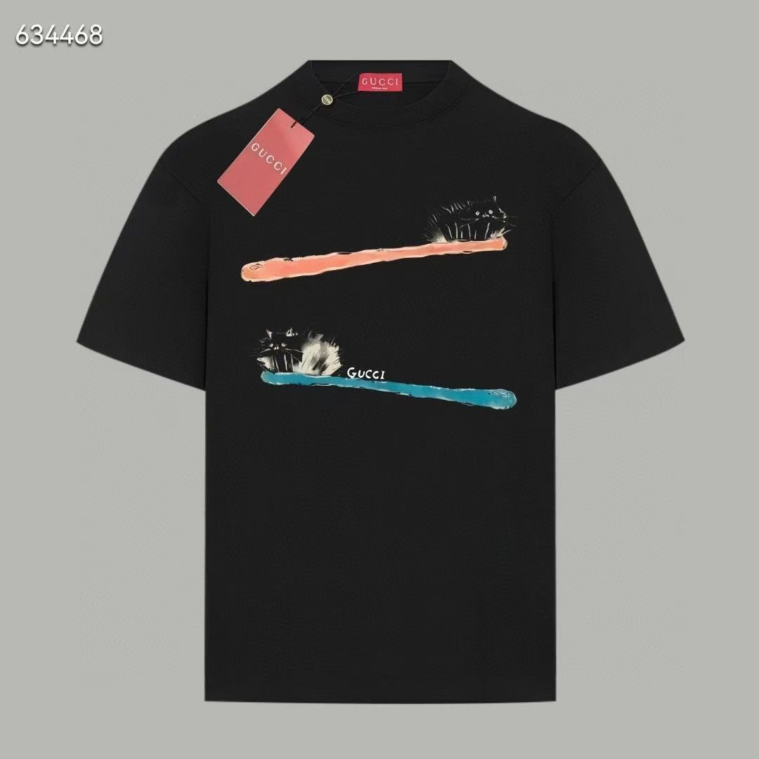 【GUCCI旗艦店】（グッチ）クラシックでスタイリッシュな半袖スウェットシャツ00113