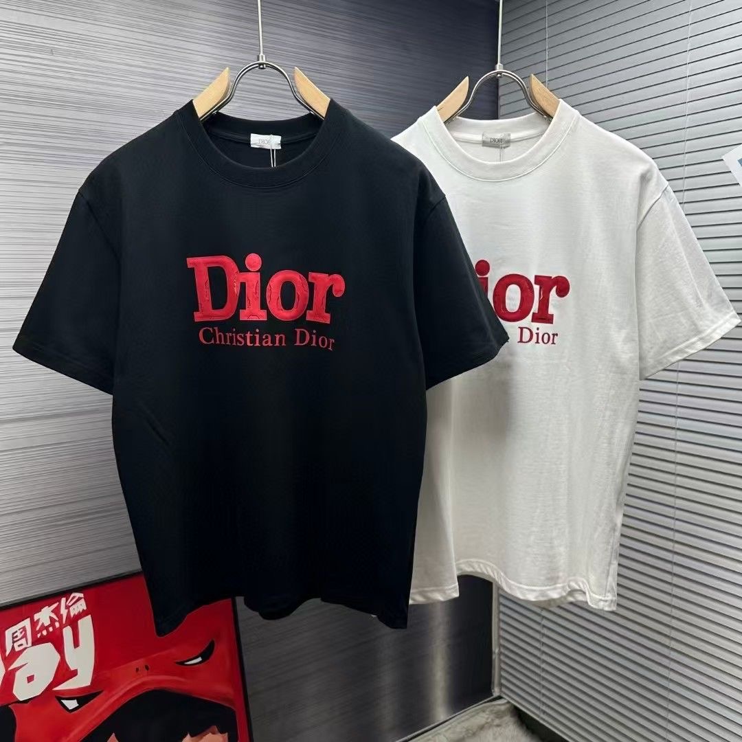 【DIOR旗艦店】（ディオール）クラシックでスタイリッシュな半袖スウェットシャツ00245
