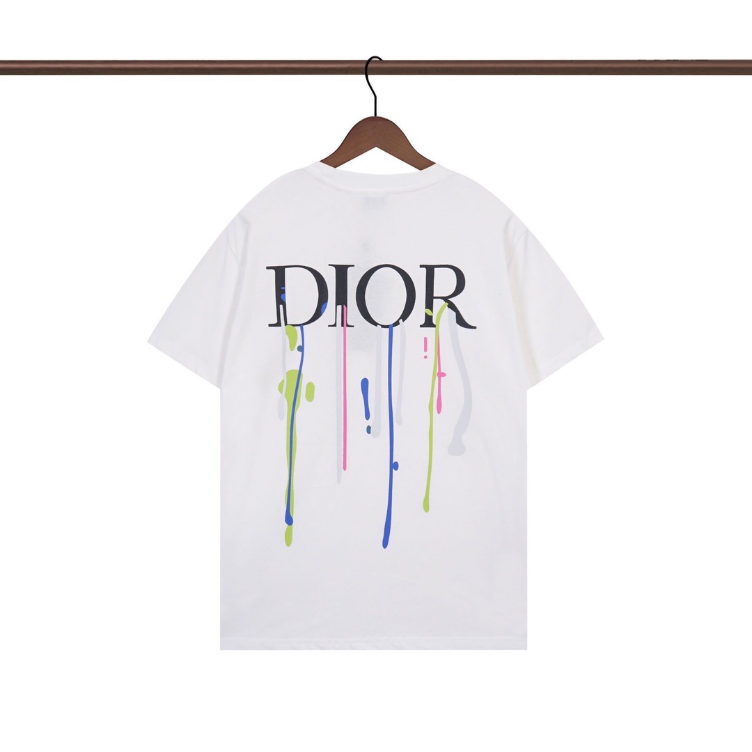 【DIOR旗艦店】（ディオール）クラシックでスタイリッシュな半袖スウェットシャツ00526