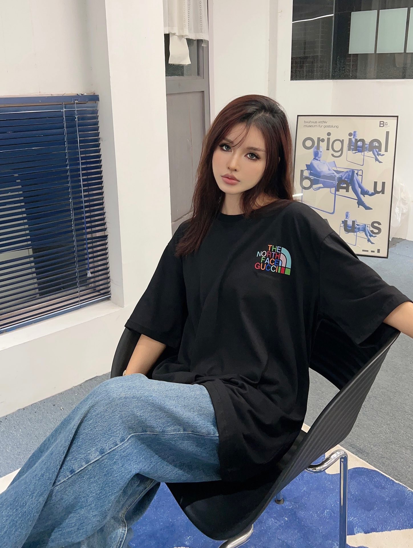 【The North Face旗艦店】（ザ・ノース・フェイス）クラシックでスタイリッシュな半袖スウェットシャツ00291