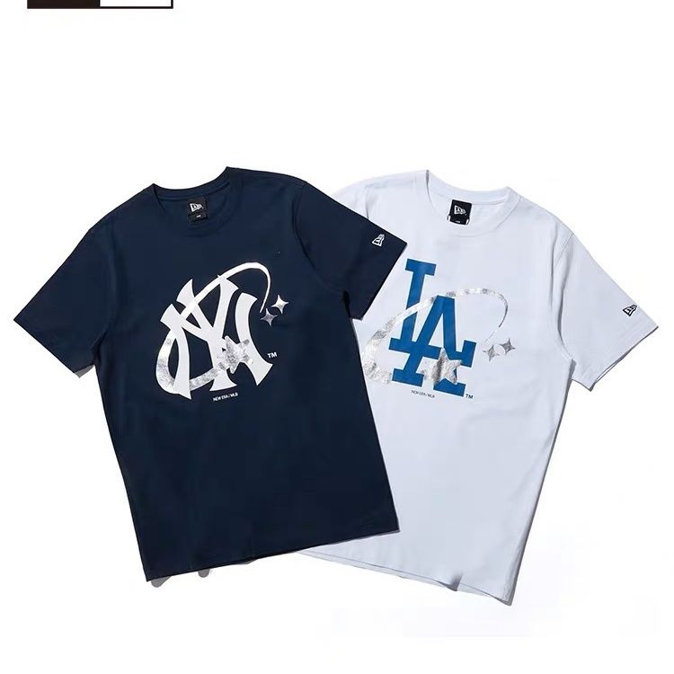 【MLB旗艦店】（エムエルビー）クラシックでスタイリッシュな半袖スウェットシャツ00659