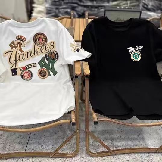 【MLB旗艦店】（エムエルビー）クラシックでスタイリッシュな半袖スウェットシャツ00661