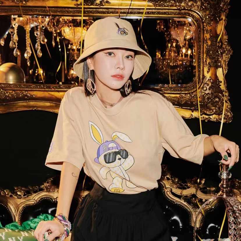 【MLB旗艦店】（エムエルビー）クラシックでスタイリッシュな半袖スウェットシャツ00667