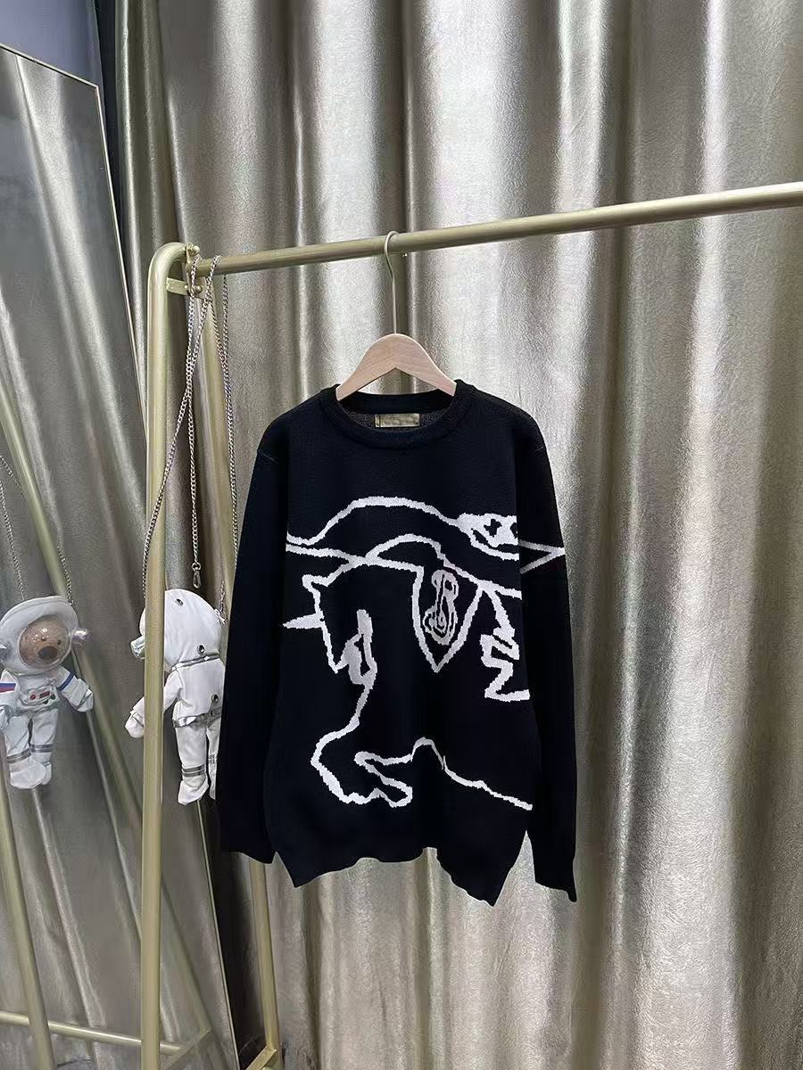 【BURBERRY旗艦店】（バーバリー）クラシックでスタイリッシュな長袖スウェットシャツ00074