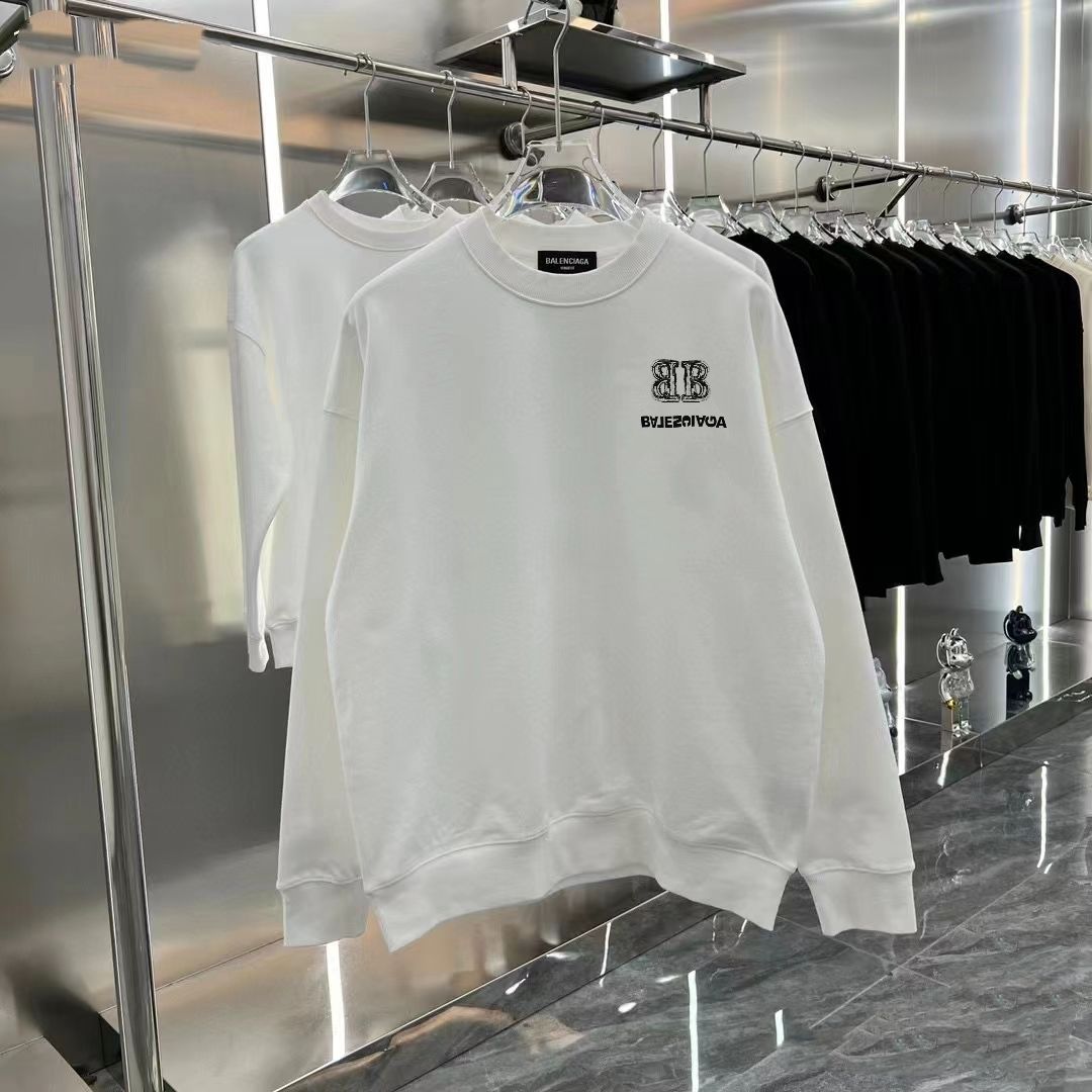 [Copy]【BALENCIAGA旗艦店】（バレンシアガ）クラシックでスタイリッシュな長袖スウェットシャツ00681