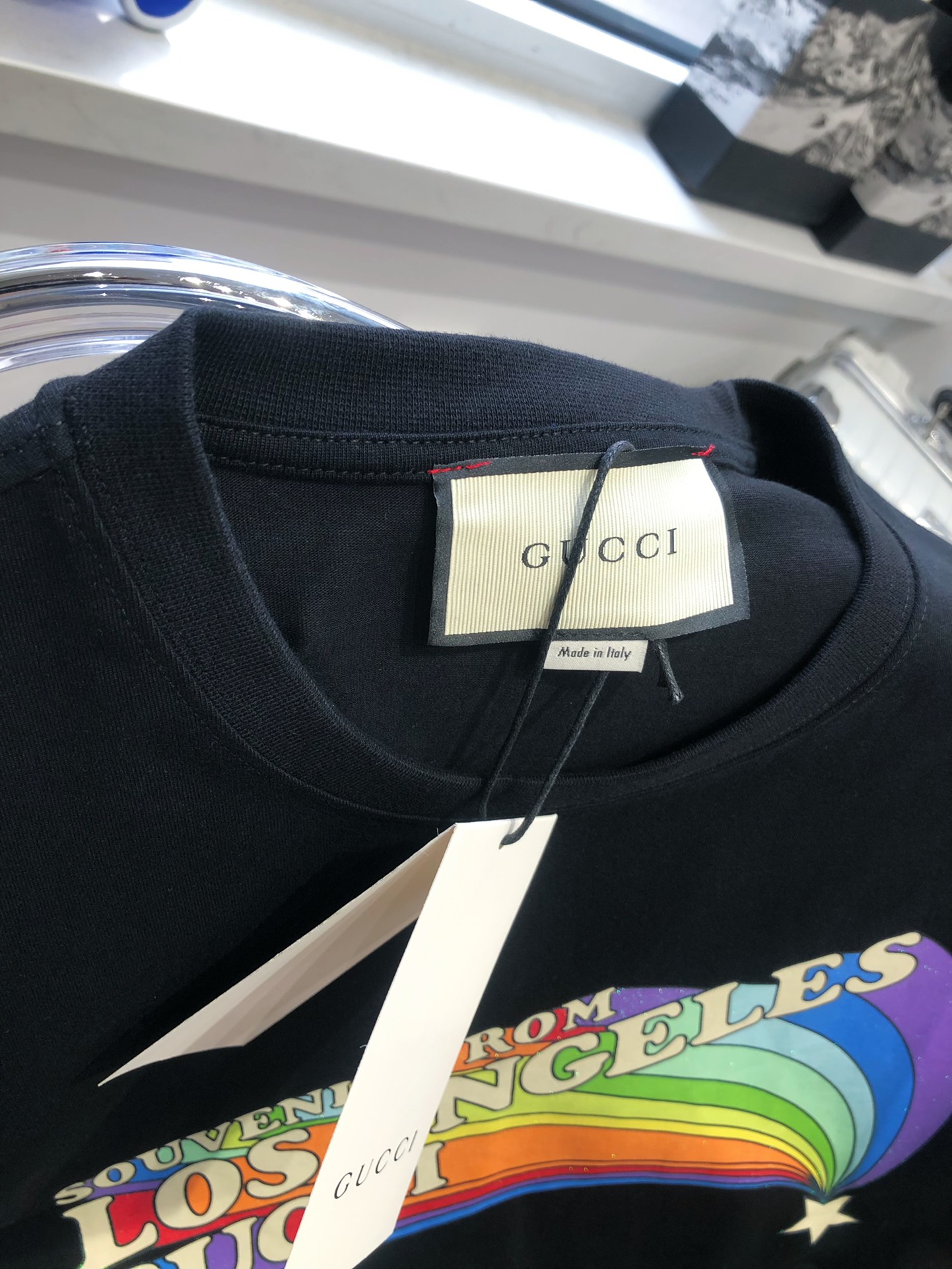 【GUCCI旗艦店】（グッチ）クラシックでスタイリッシュな半袖スウェットシャツ00627