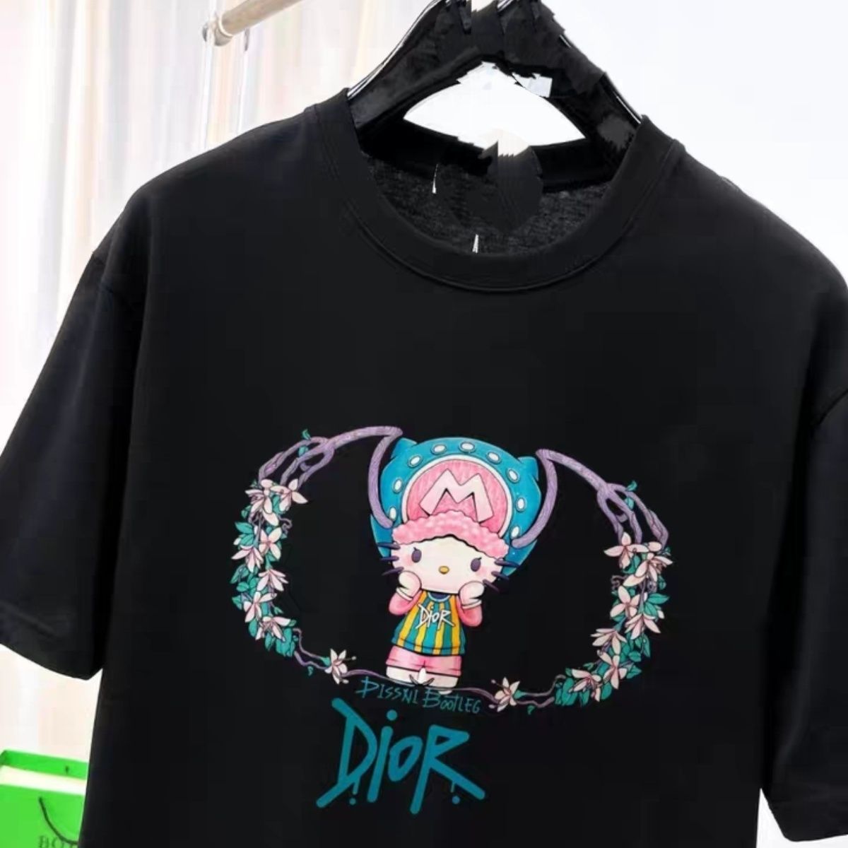 【DIOR旗艦店】（ディオール）クラシックでスタイリッシュな半袖スウェットシャツ00121