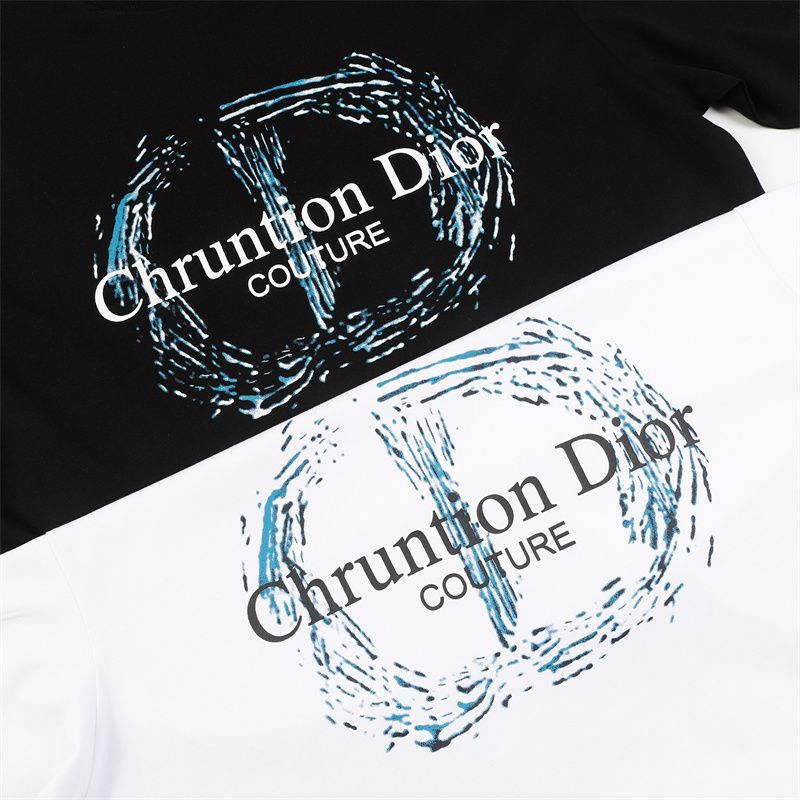 【DIOR旗艦店】（ディオール）クラシックでスタイリッシュな半袖スウェットシャツ01363