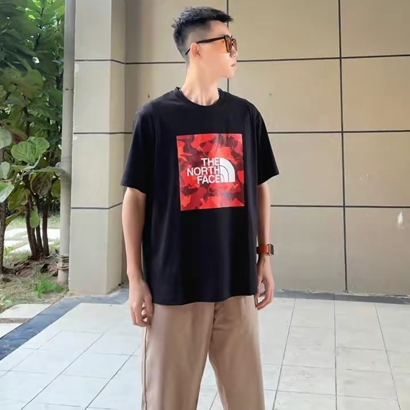 【The North Face旗艦店】（ザ・ノース・フェイス）クラシックでスタイリッシュな半袖スウェットシャツ01566