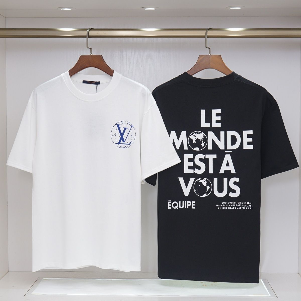 【LV旗艦店】（ルイ・ヴィトン）クラシックでスタイリッシュな半袖スウェットシャツ00228