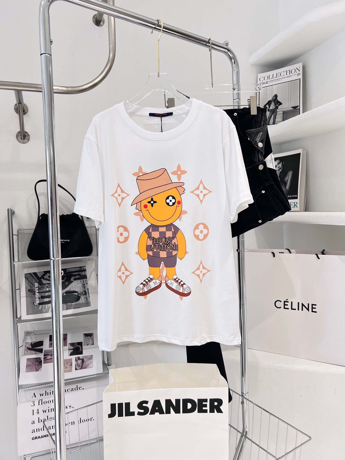 【LV旗艦店】（ルイ・ヴィトン）クラシックでスタイリッシュな半袖スウェットシャツ00302