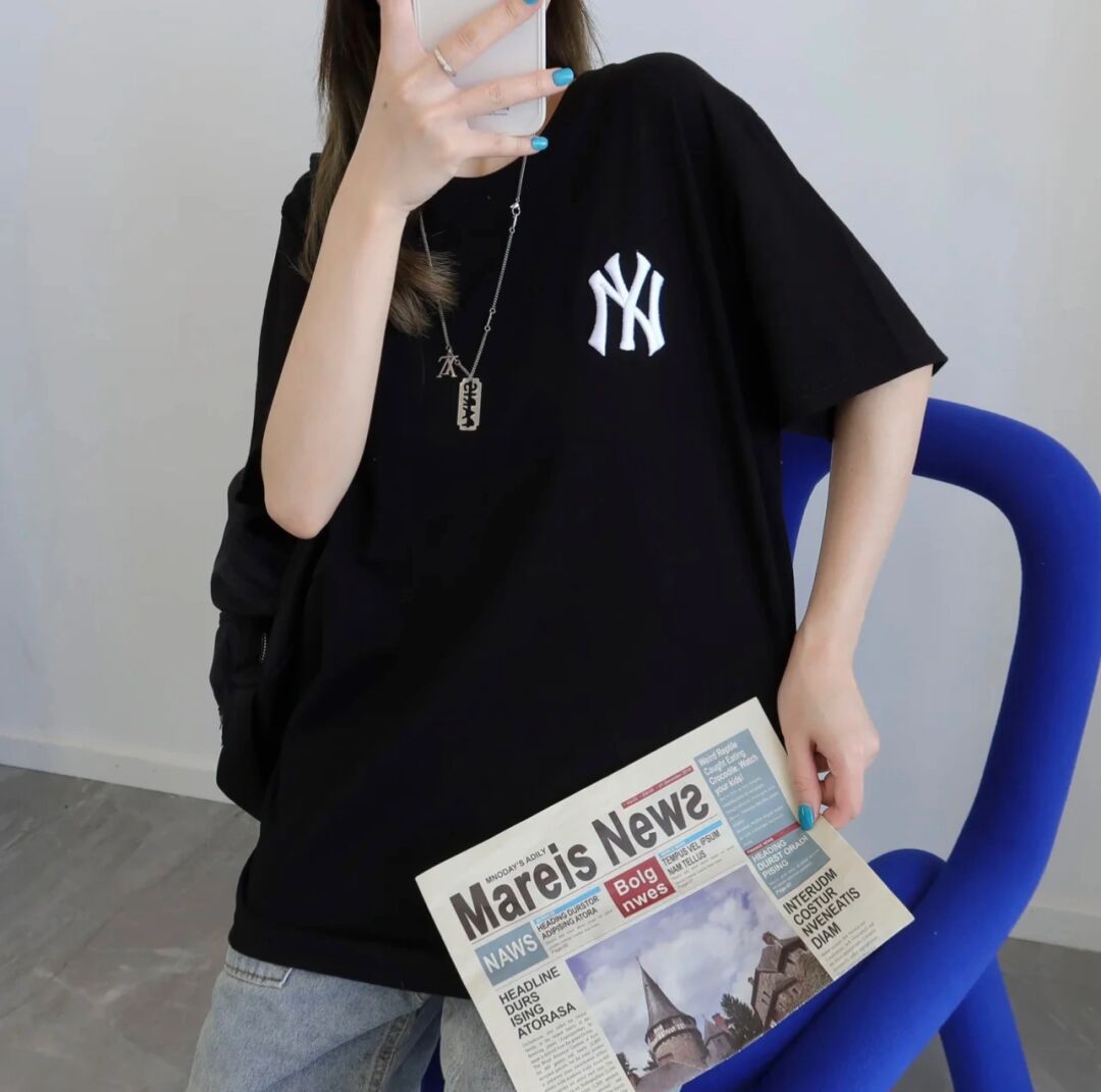 【MLB旗艦店】（エムエルビー）クラシックでスタイリッシュな半袖スウェットシャツ00660