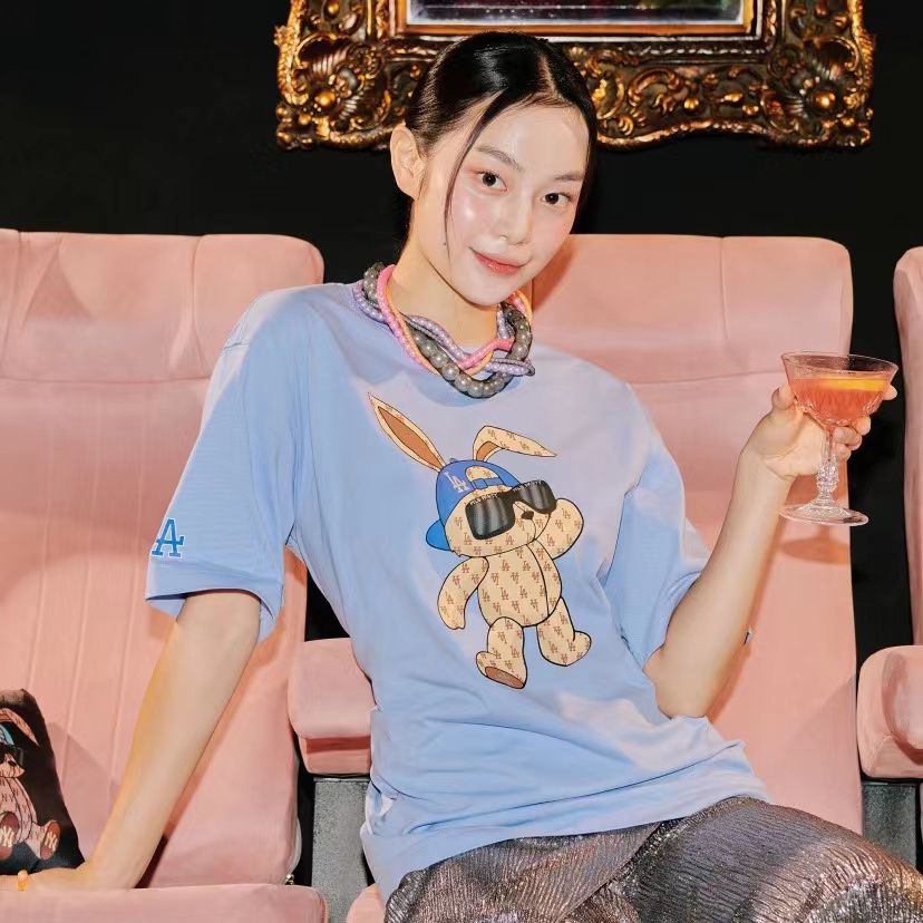 【MLB旗艦店】（エムエルビー）クラシックでスタイリッシュな半袖スウェットシャツ00667