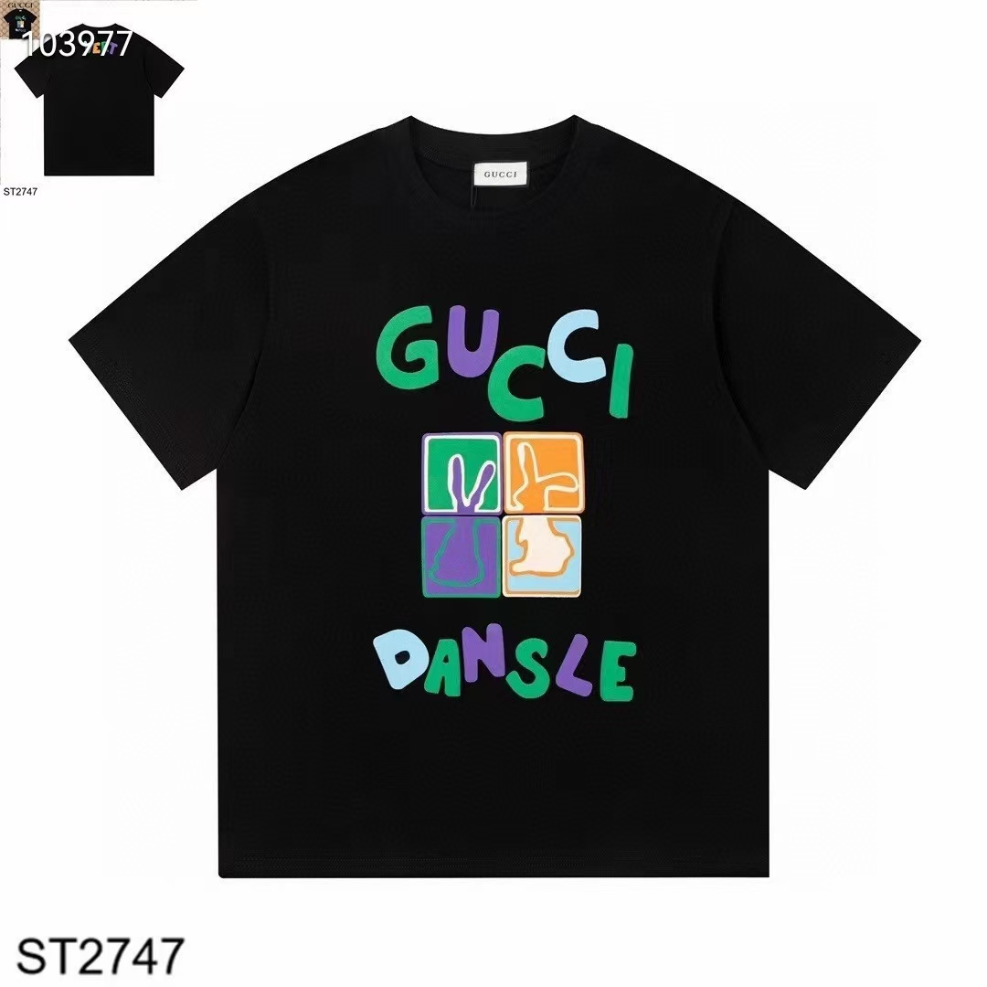 【GUCCI旗艦店】（グッチ）クラシックでスタイリッシュな半袖スウェットシャツ01131