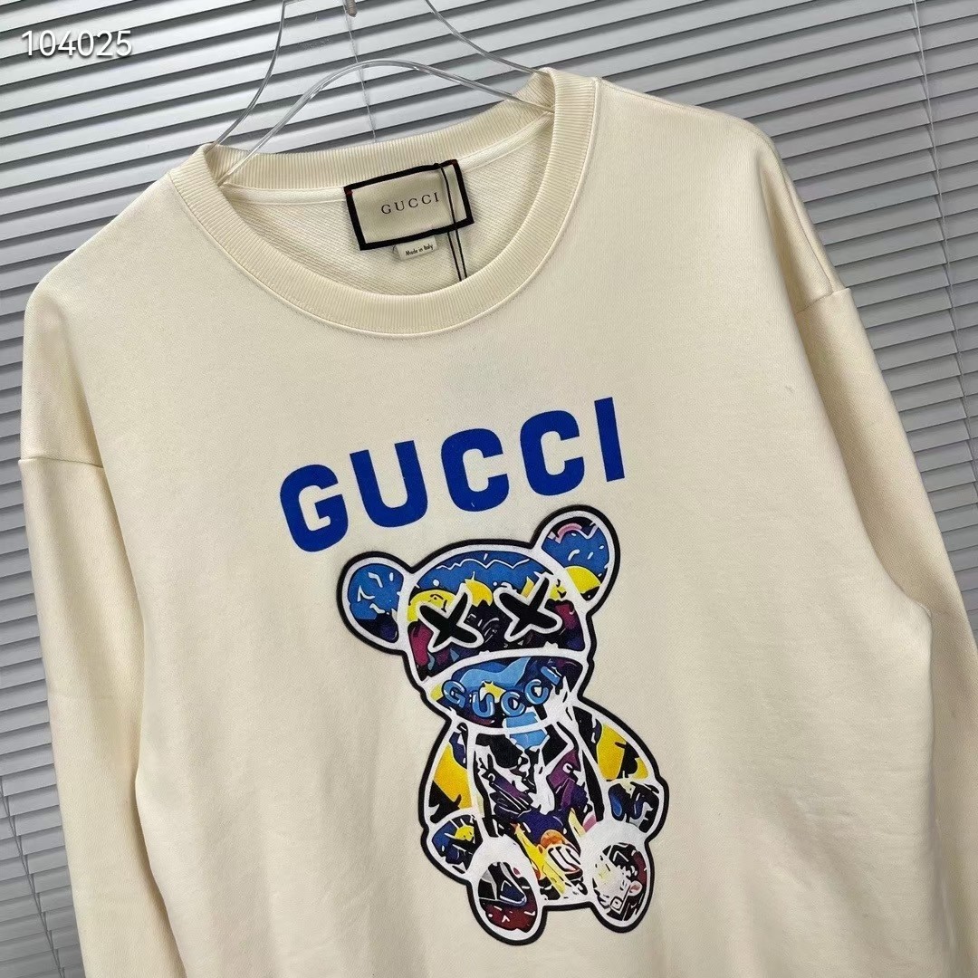 【GUCCI旗艦店】（グッチ）クラシックでスタイリッシュな長袖スウェットシャツ01132