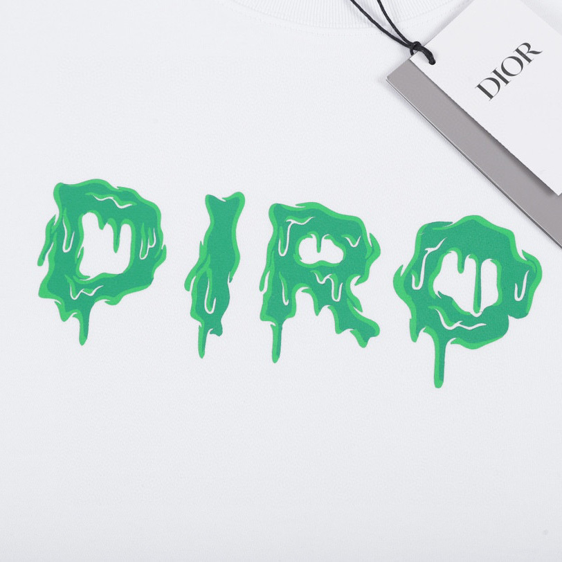 【DIOR旗艦店】（ディオール）クラシックでスタイリッシュな半袖スウェットシャツ00392