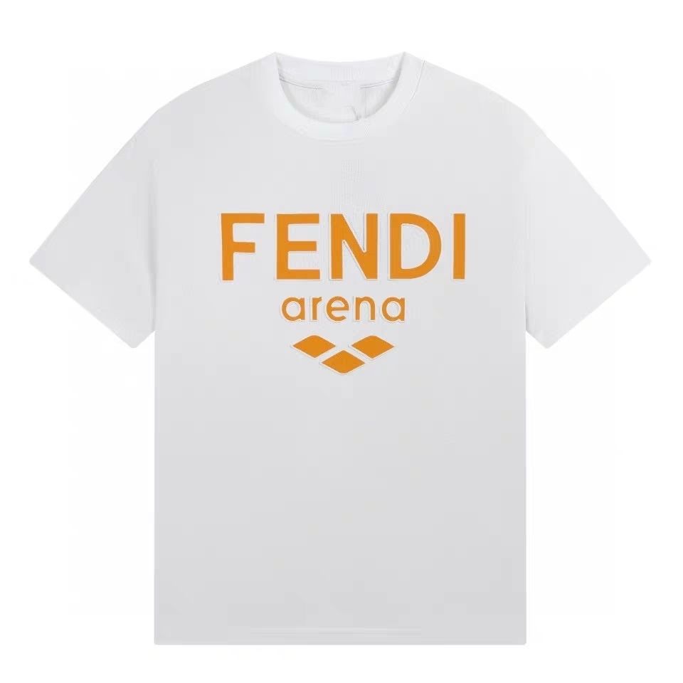 【Fendi旗艦店】（フェンディ）クラシックでスタイリッシュな半袖スウェットシャツ01795