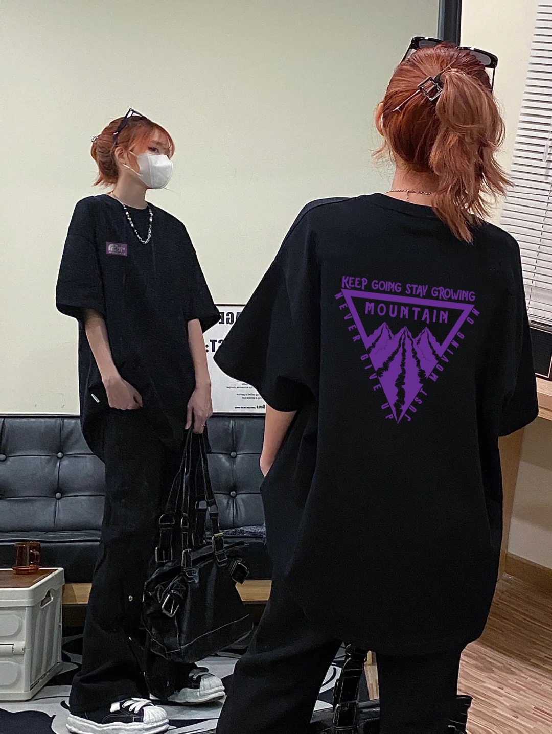 【The North Face旗艦店】（ザ・ノース・フェイス）クラシックでスタイリッシュな半袖スウェットシャツ00184