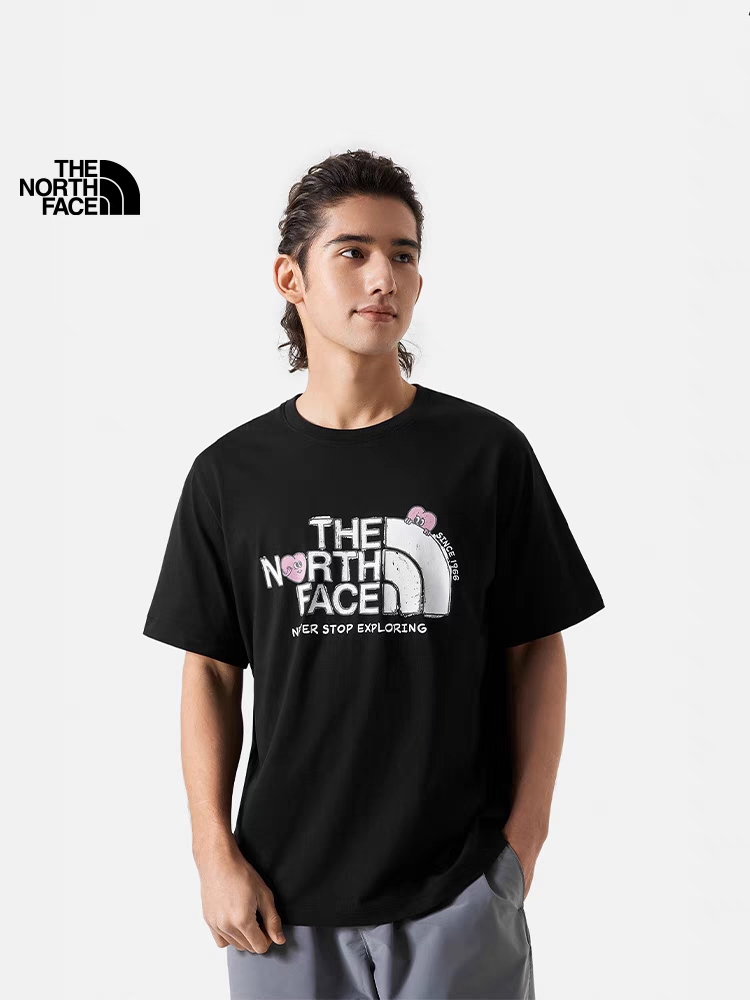 【The North Face旗艦店】（ザ・ノース・フェイス）クラシックでスタイリッシュな半袖スウェットシャツ01628