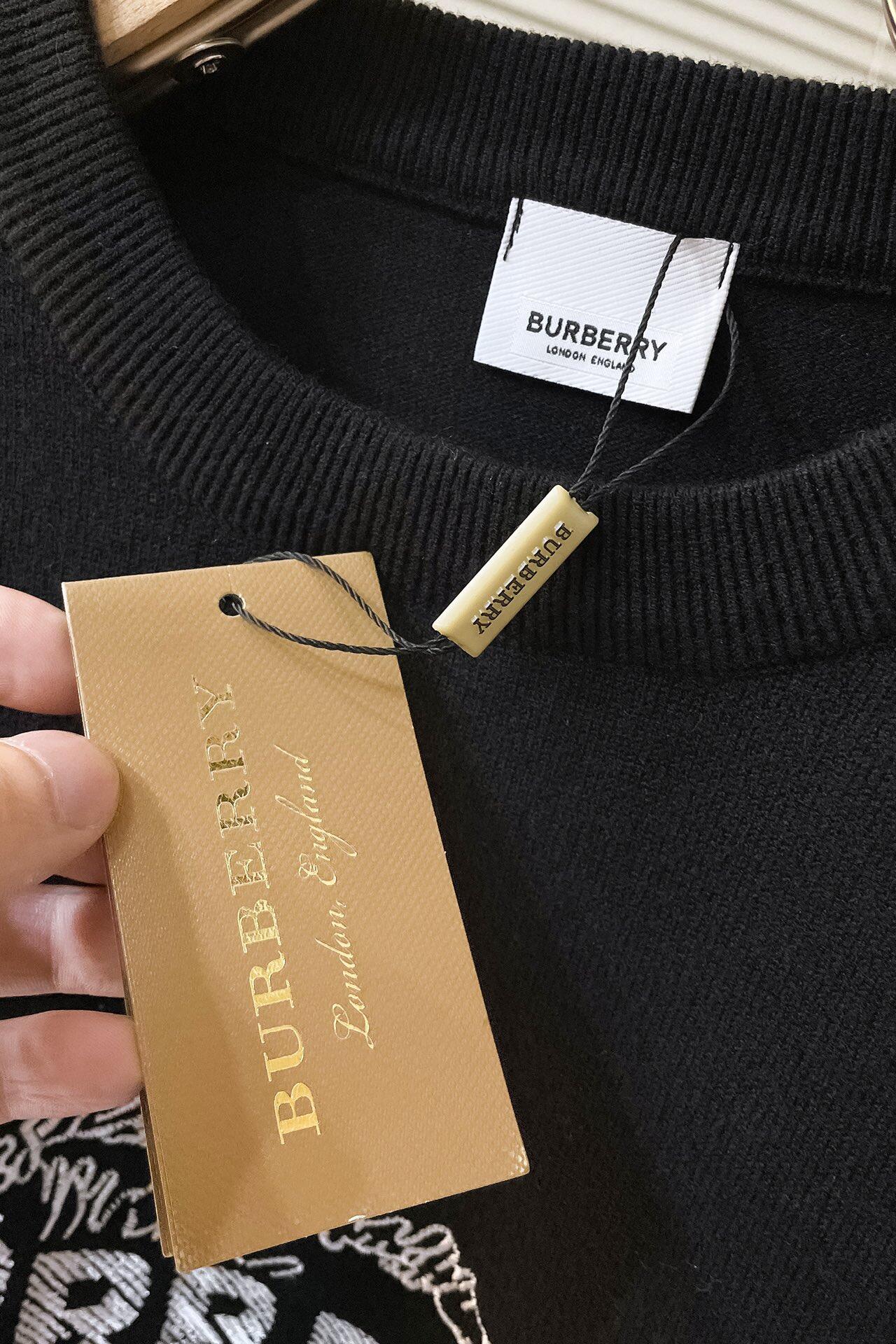 【BURBERRY旗艦店】（バーバリー）クラシックでスタイリッシュな長袖スウェットシャツ00042