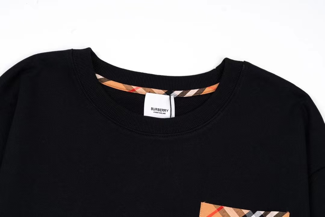 【BURBERRY旗艦店】（バーバリー）クラシックでスタイリッシュな長袖スウェットシャツ00133