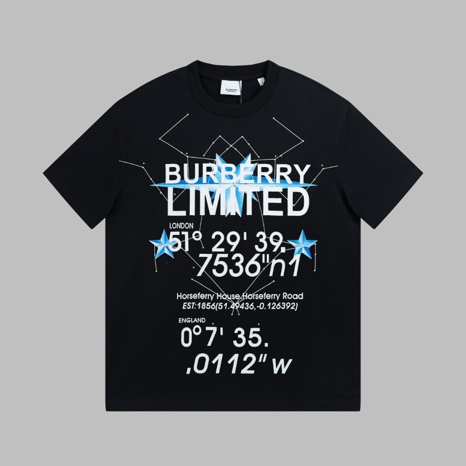【BURBERRY旗艦店】（バーバリー）クラシックでスタイリッシュな半袖スウェットシャツ00568