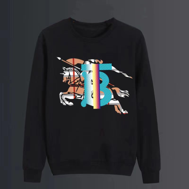 【BURBERRY旗艦店】（バーバリー）クラシックでスタイリッシュな長袖スウェットシャツ00648