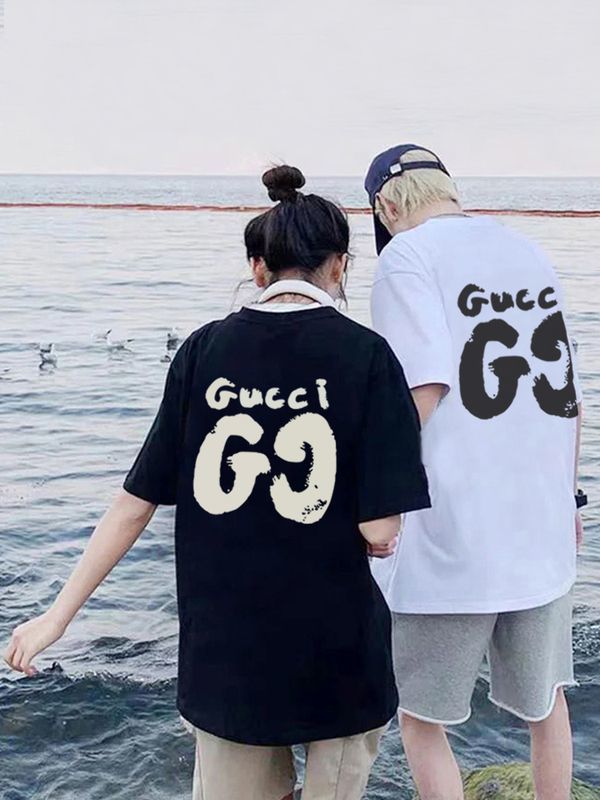 【GUCCI旗艦店】（グッチ）クラシックでスタイリッシュな半袖スウェットシャツ00385