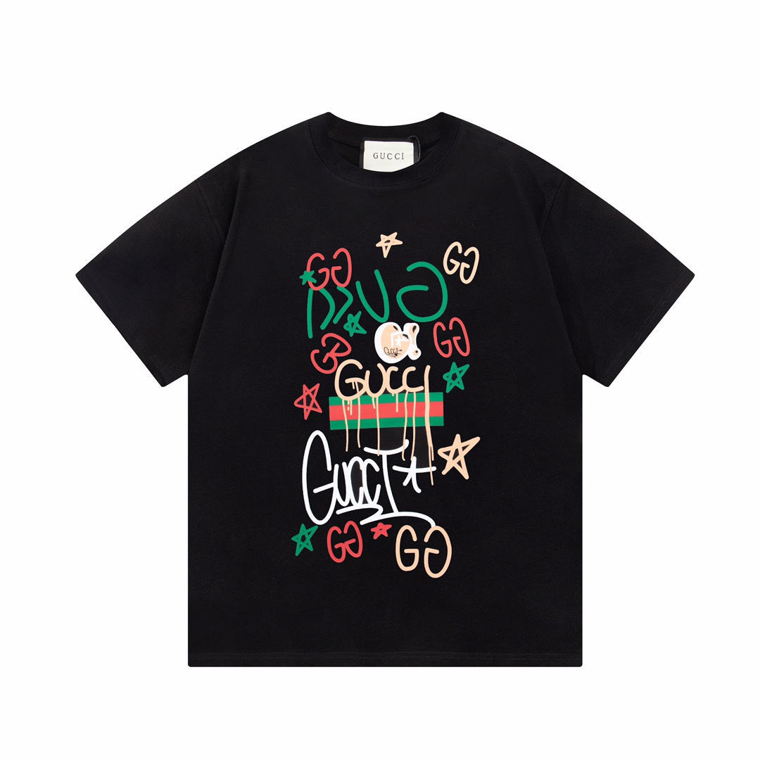 【GUCCI旗艦店】（グッチ）クラシックでスタイリッシュな半袖スウェットシャツ00578
