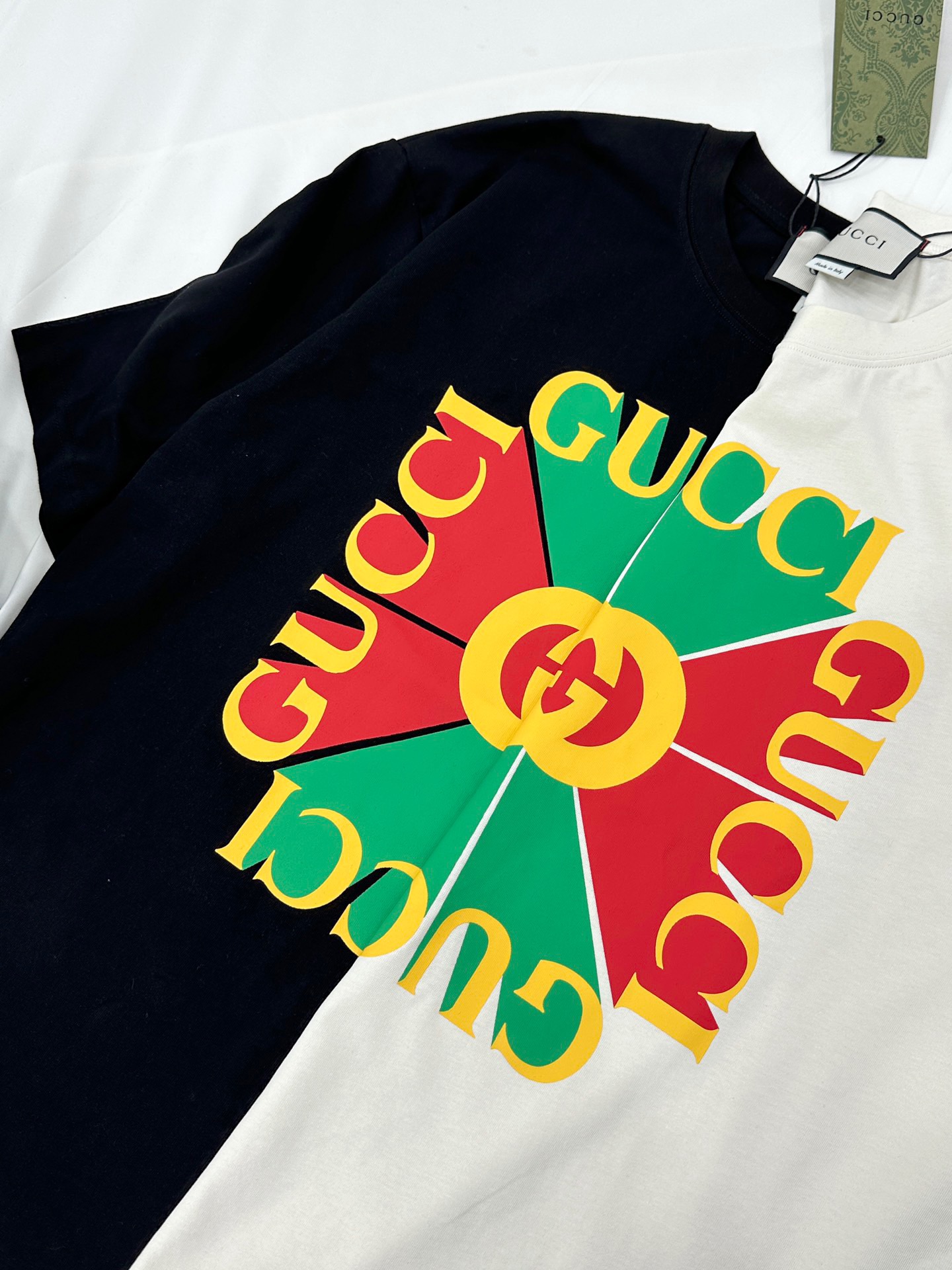 【GUCCI旗艦店】（グッチ）クラシックでスタイリッシュな半袖スウェットシャツ00605