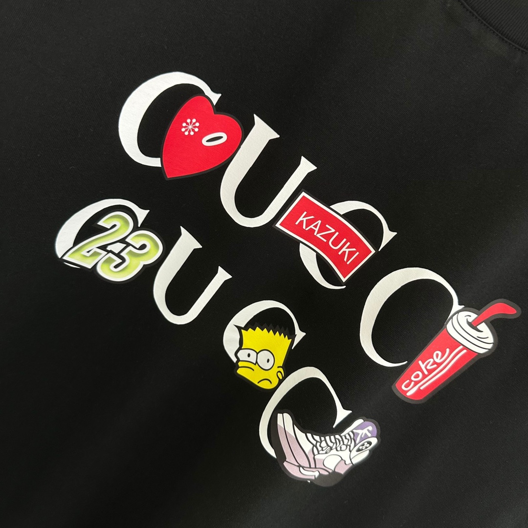 【GUCCI旗艦店】（グッチ）クラシックでスタイリッシュな半袖スウェットシャツ01563