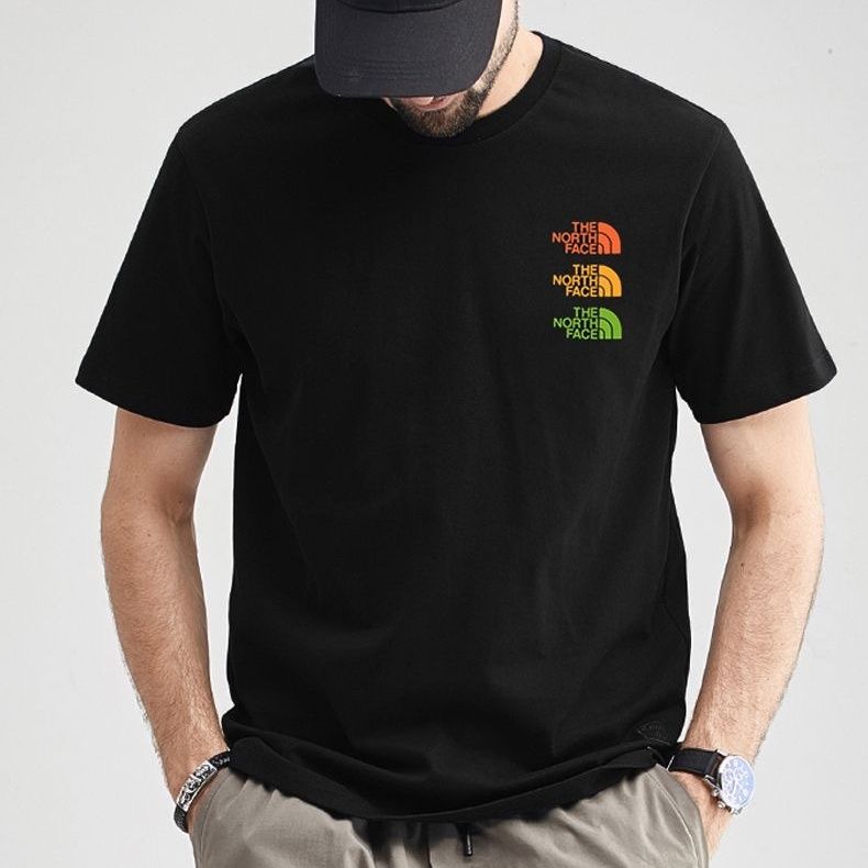 【The North Face旗艦店】（ザ・ノース・フェイス）クラシックでスタイリッシュな半袖スウェットシャツ01673