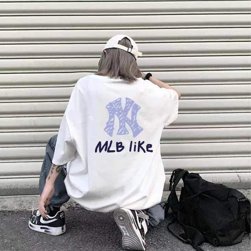 【MLB旗艦店】（エムエルビー）クラシックでスタイリッシュな半袖スウェットシャツ00657