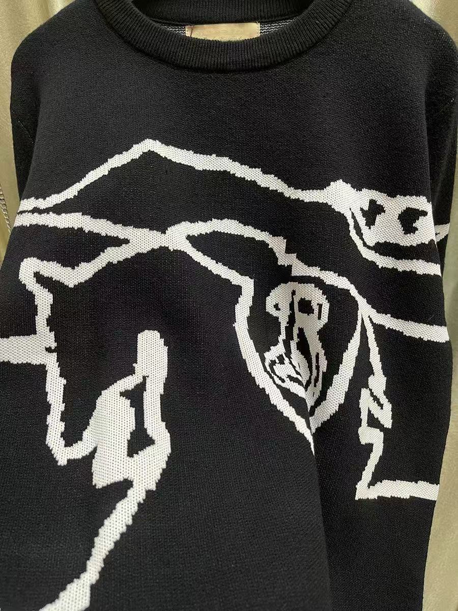 【BURBERRY旗艦店】（バーバリー）クラシックでスタイリッシュな長袖スウェットシャツ00074