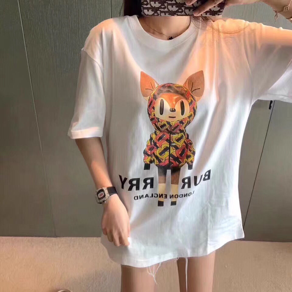 【BURBERRY旗艦店】（バーバリー）クラシックでスタイリッシュな半袖スウェットシャツ00289